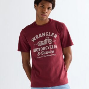 112377953 00 XL KOSZULKA AMERICANA TEE RUBY WINE