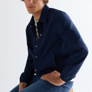 112377971 00 L KURTKA COACHES JACKET NAVY