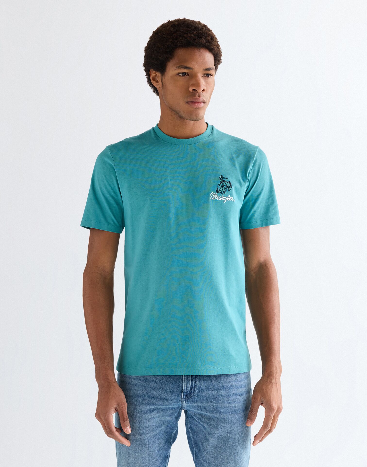 112377990 00 M KOSZULKA EMBROIDERY TEE BRITTANY BL