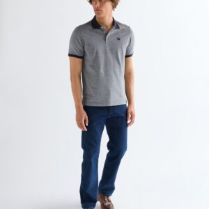 112377997 00 XL KOSZULKA REFINED POLO SHIRT DARK N