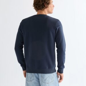 112378019 00 XXL BLUZA EMBROIDERY CREW NAVY