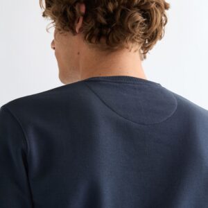 112378019 00 XXL BLUZA EMBROIDERY CREW NAVY