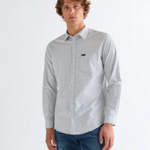 112378032 00 3XL KOSZULA 1 PKT SHIRT DUSTY BLUE