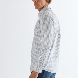 112378032 00 3XL KOSZULA 1 PKT SHIRT DUSTY BLUE