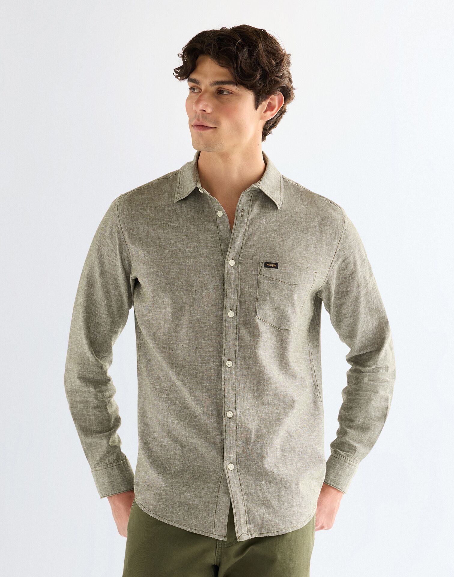 112378041 00 L KOSZULA 1 PKT SHIRT DEEP DEPTHS
