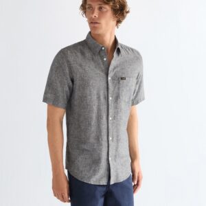 112378044 00 XXL KOSZULA SS 1 PKT SHIRT DARK NAVY