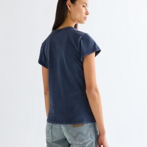 112378065 00 L KOSZULKA SHRUNKEN BAND TEE NAVY