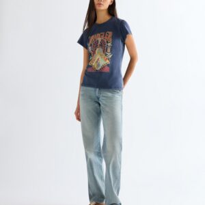 112378065 00 L KOSZULKA SHRUNKEN BAND TEE NAVY