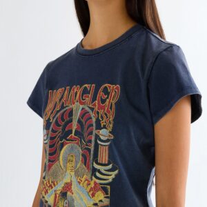 112378065 00 L KOSZULKA SHRUNKEN BAND TEE NAVY