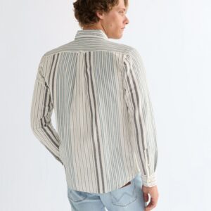 112378098 00 XL KOSZULA OXFORD SHIRT WHITE BLUE