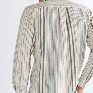 112378098 00 XL KOSZULA OXFORD SHIRT WHITE BLUE