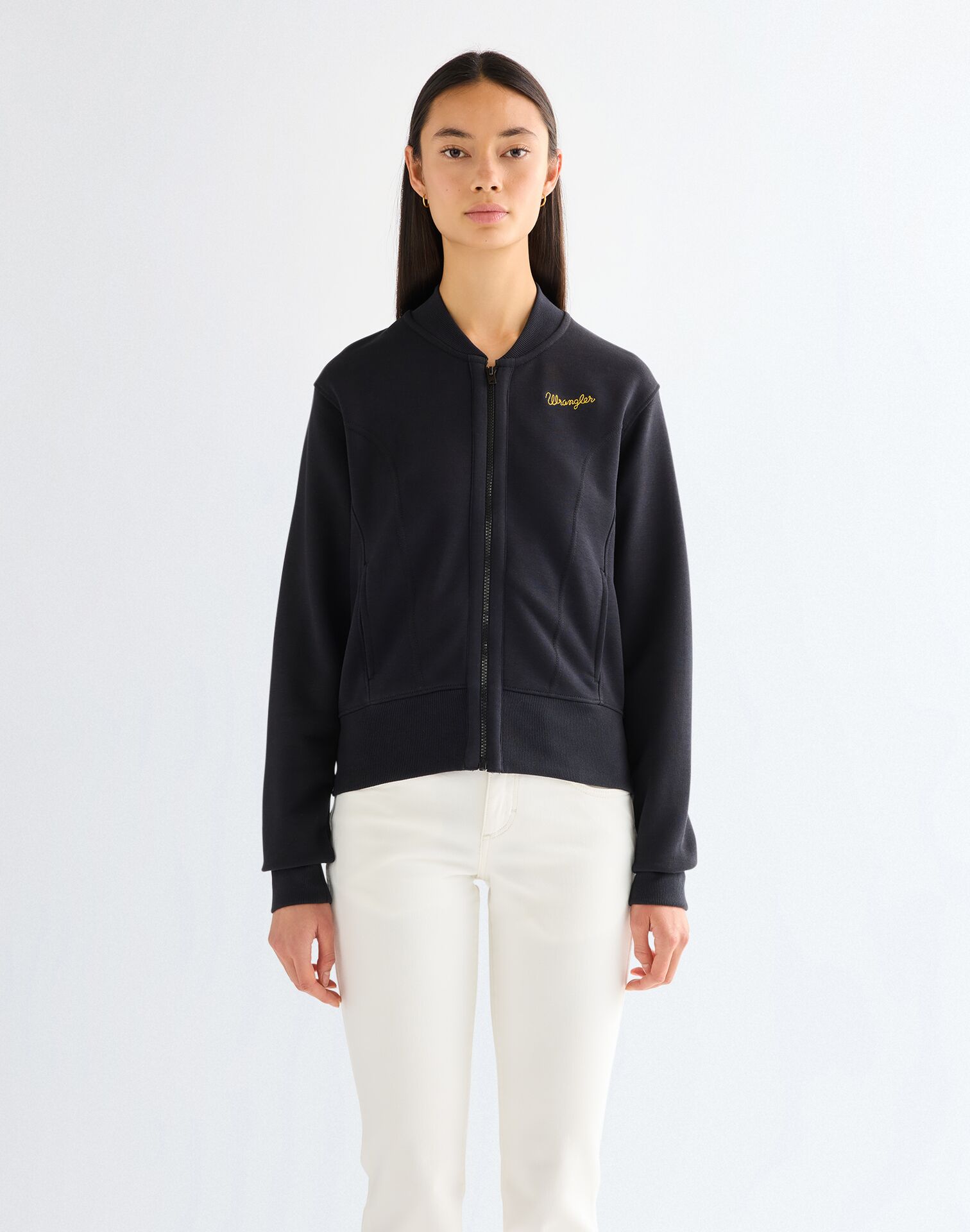 112378111 00 M BLUZA AVIATOR SWEATSHIRT BLACK