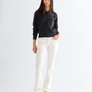 112378111 00 M BLUZA AVIATOR SWEATSHIRT BLACK