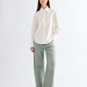 112378112 00 XS KOSZULA DRAMA COLLAR SHIRT WORN WH