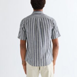 112378121 00 3XL KOSZULA SS CHAMBRAY SHIRT DARK ST
