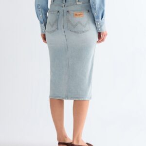 112378224 00 L SPÓDNICA PENCIL SKIRT SAGEBRUSH
