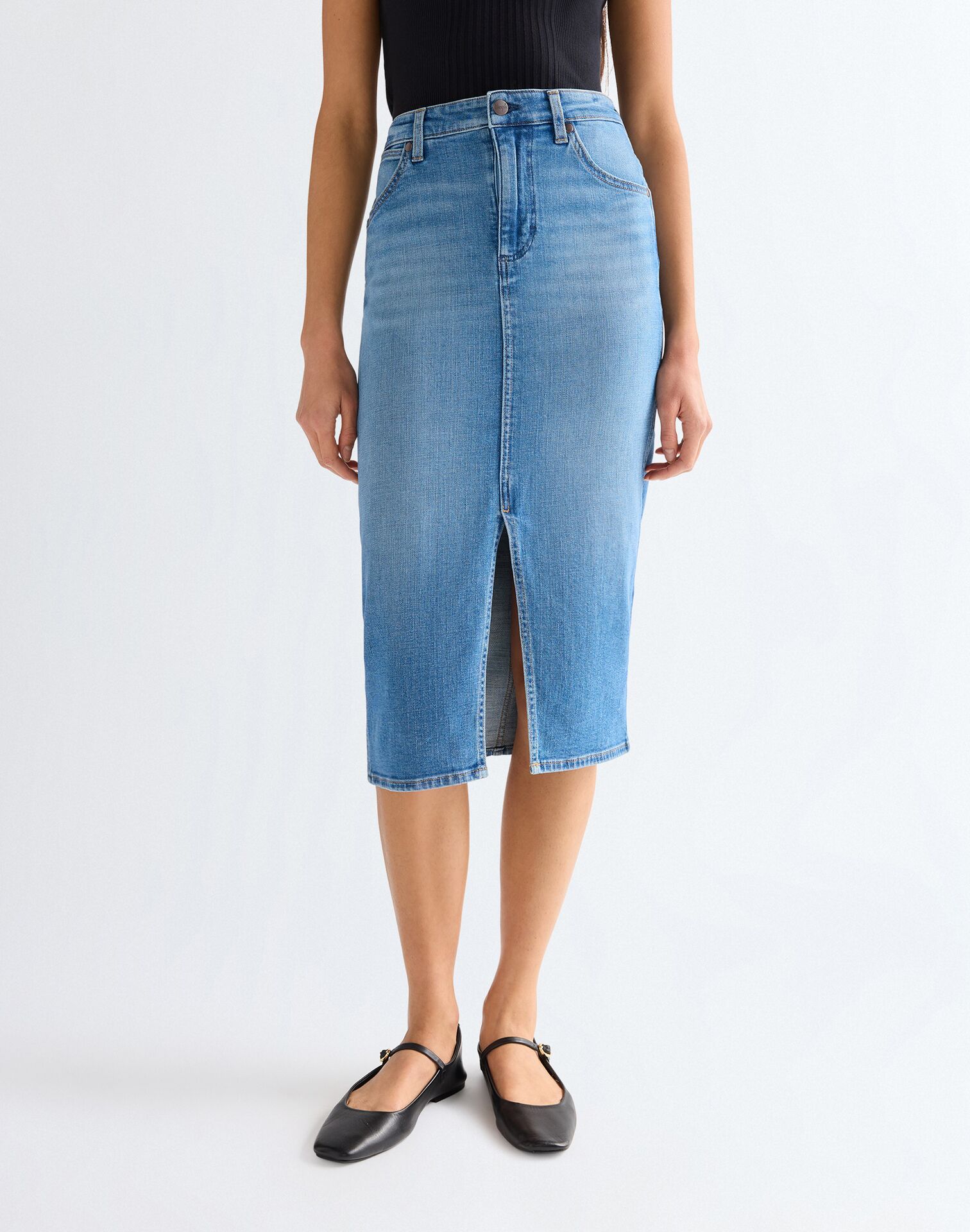 112378225 00 L SPÓDNICA PENCIL SKIRT HAZY HORIZON