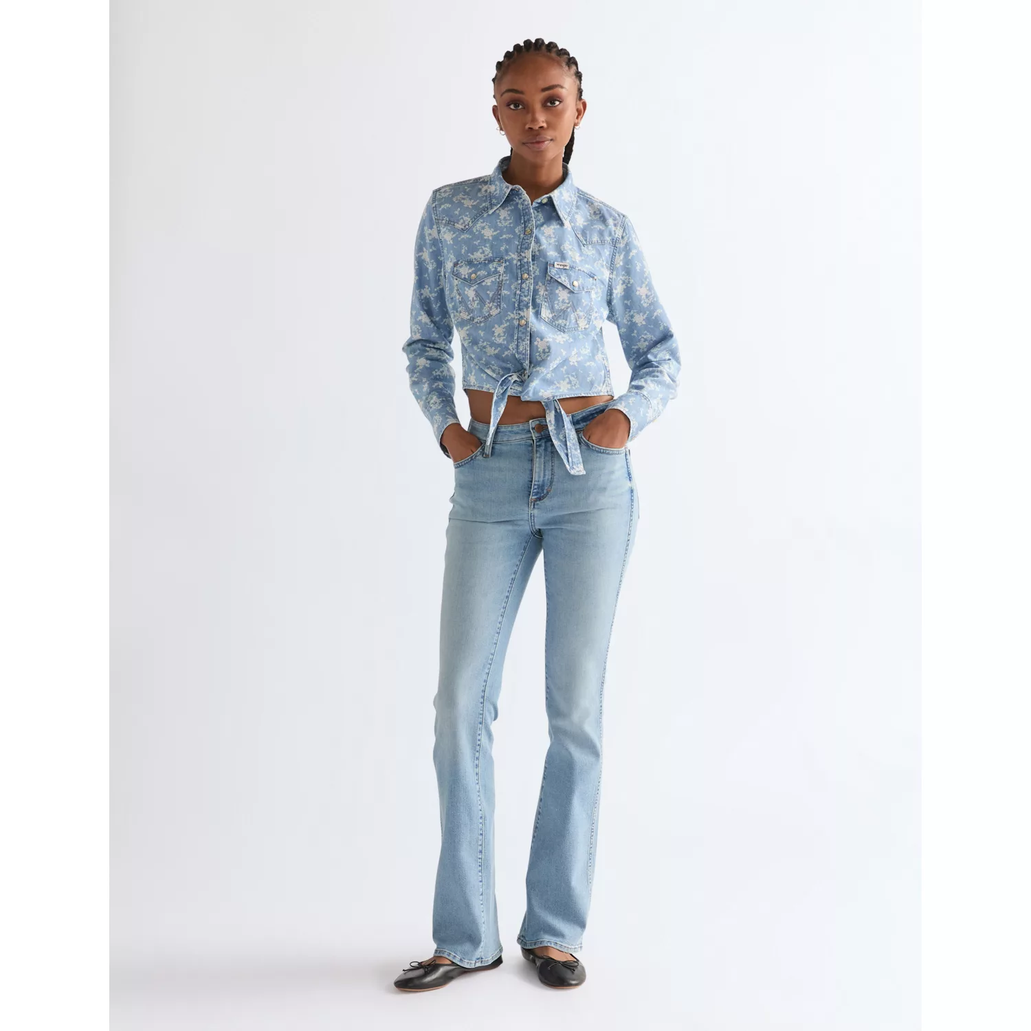 112378232 32 28 SPODNIE BOOTCUT JANE