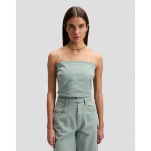112378263 00 S KOSZULA STRAPPY TANK DESERT SAGE