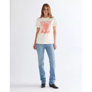 112378267 32 30 SPODNIE STRAIGHT MARBLED PEBBLE