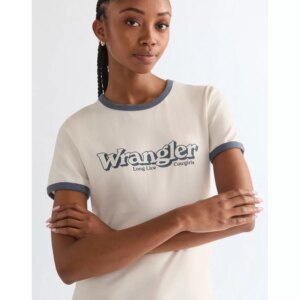 112378326 00 XS KOSZULKA RINGER TEE WORN WHITE