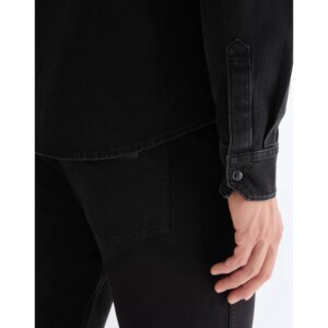 112378472 00 3XL KOSZULA WESTERN SHIRT BLACK