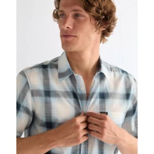 112378484 00 3XL KOSZULA SS 1 PKT SHIRT MIDNIGHT N