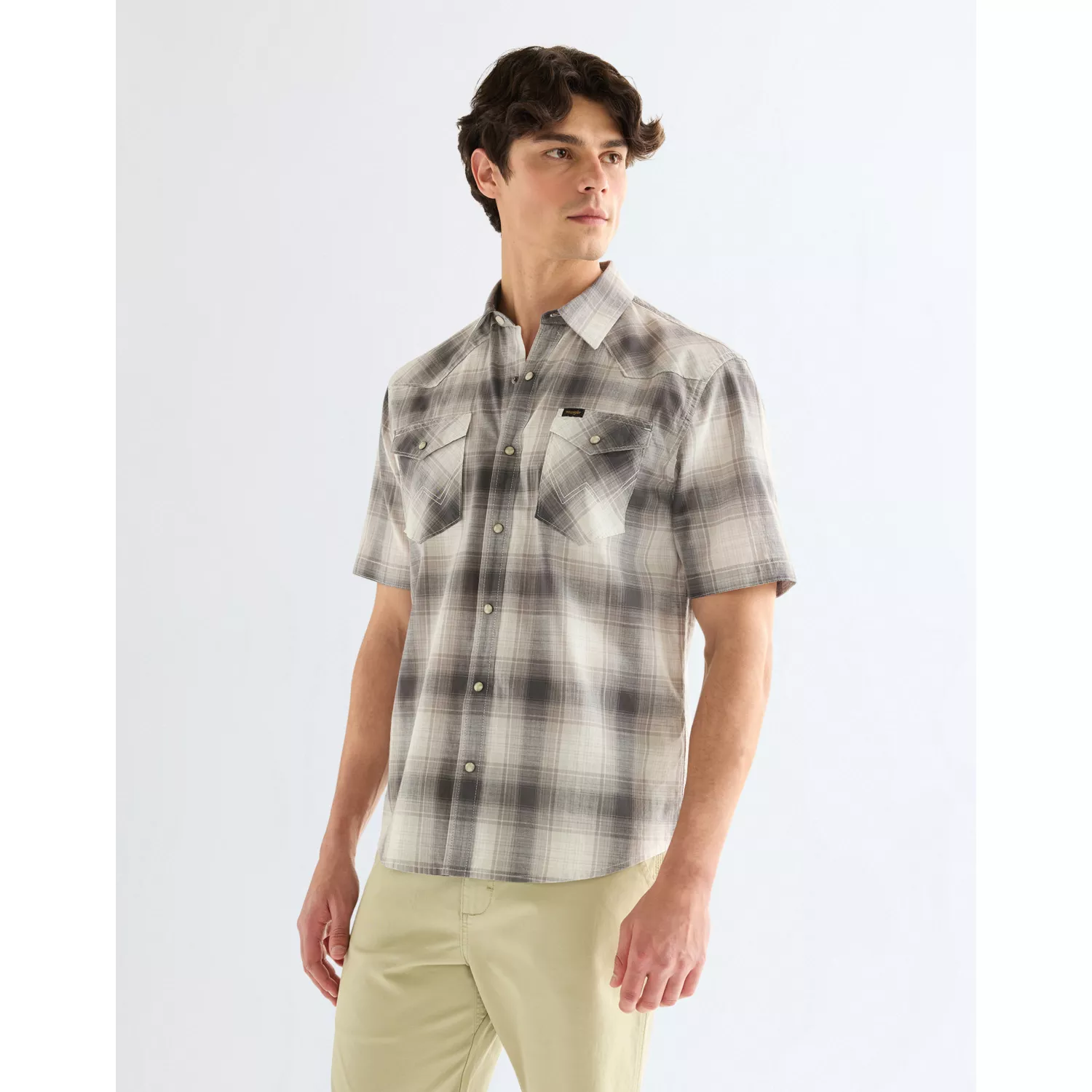 112378499 00 3XL KOSZULA SS WESTERN SHIRT MAGNET