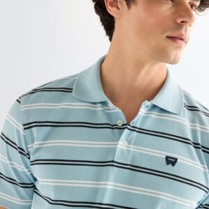 112378536 00 L KOSZULKA STRIPE POLO SHIRT FORGET M