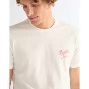 112378698 00 L KOSZULKA LOGO TEE WORN WHITE