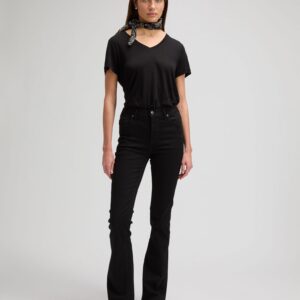 112378740 00 L KOSZULKA V NECK TEE BLACK