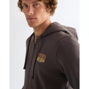 112378986 00 XL BLUZA GRAPHIC ZIP HOODIE MAGNET