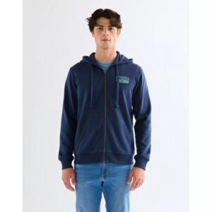 112378987 00 XL BLUZA GRAPHIC ZIP HOODIE NAVY