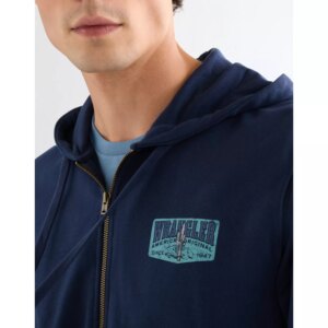 112378987 00 XL BLUZA GRAPHIC ZIP HOODIE NAVY