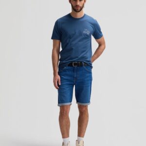 112379898 00 32 SZORTY 5 POCKET SHORT MID OCEAN
